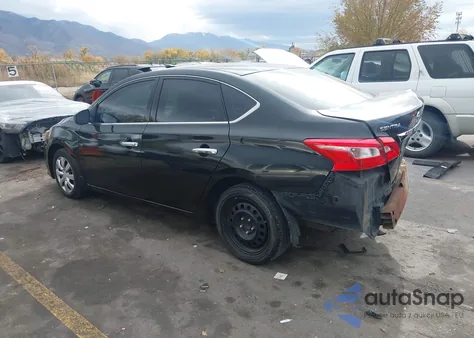 2016 Nissan Sentra S z USA, uszkodzony, nr VIN 3N1AB7AP0GY266639